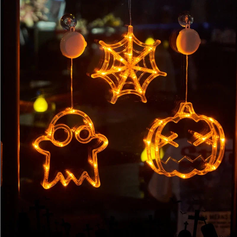 Halloween Decoration  Ghost Halloween Window Light
