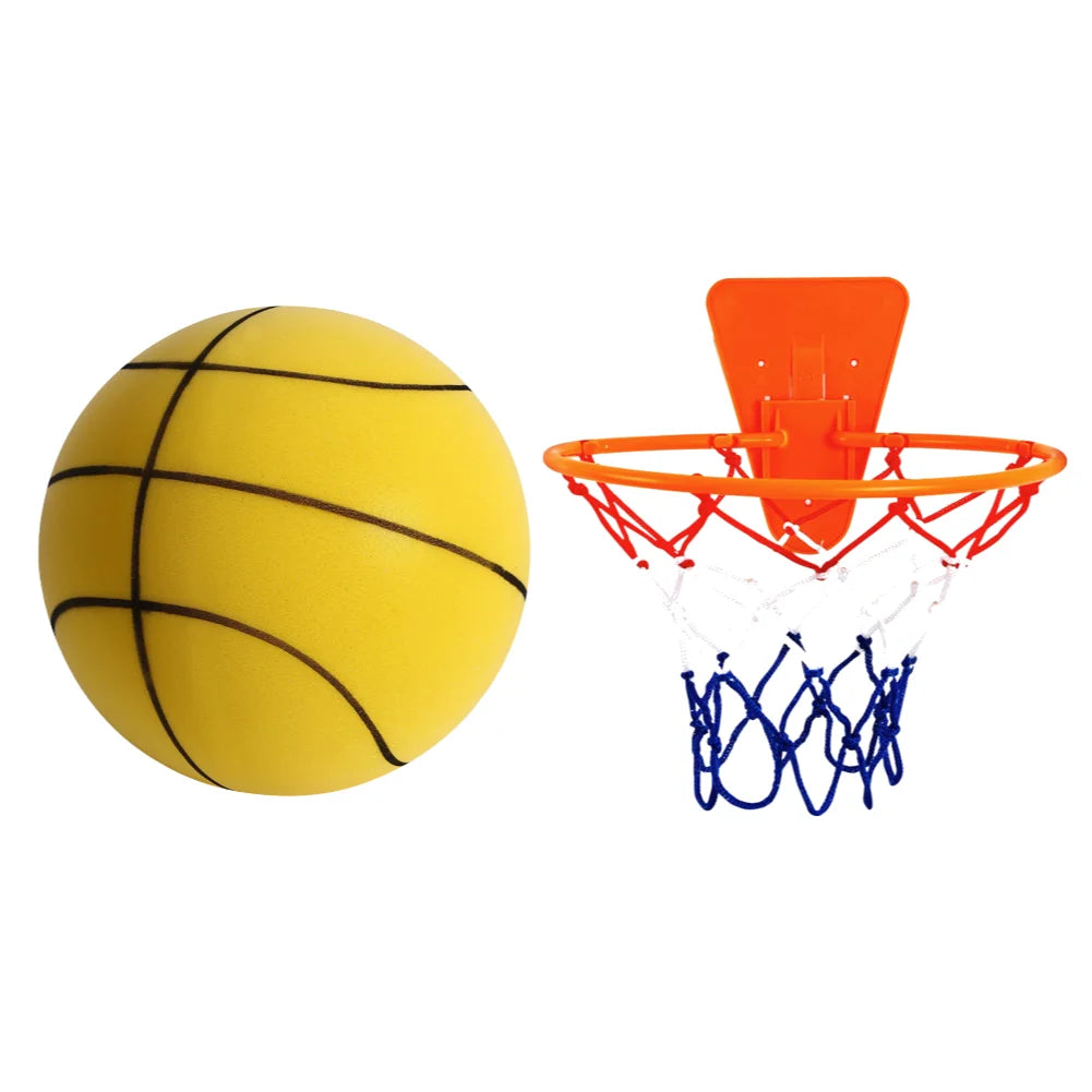 Silent indoor training basketball