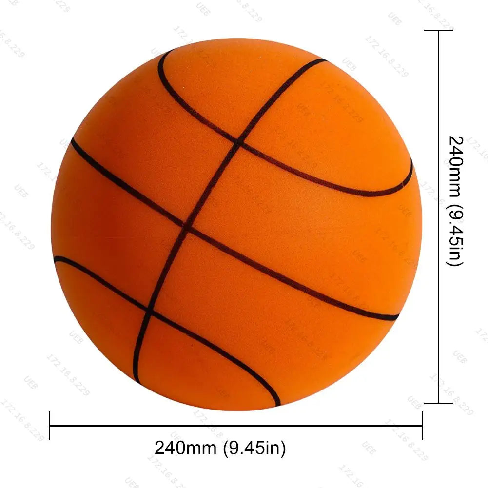 Silent indoor training basketball