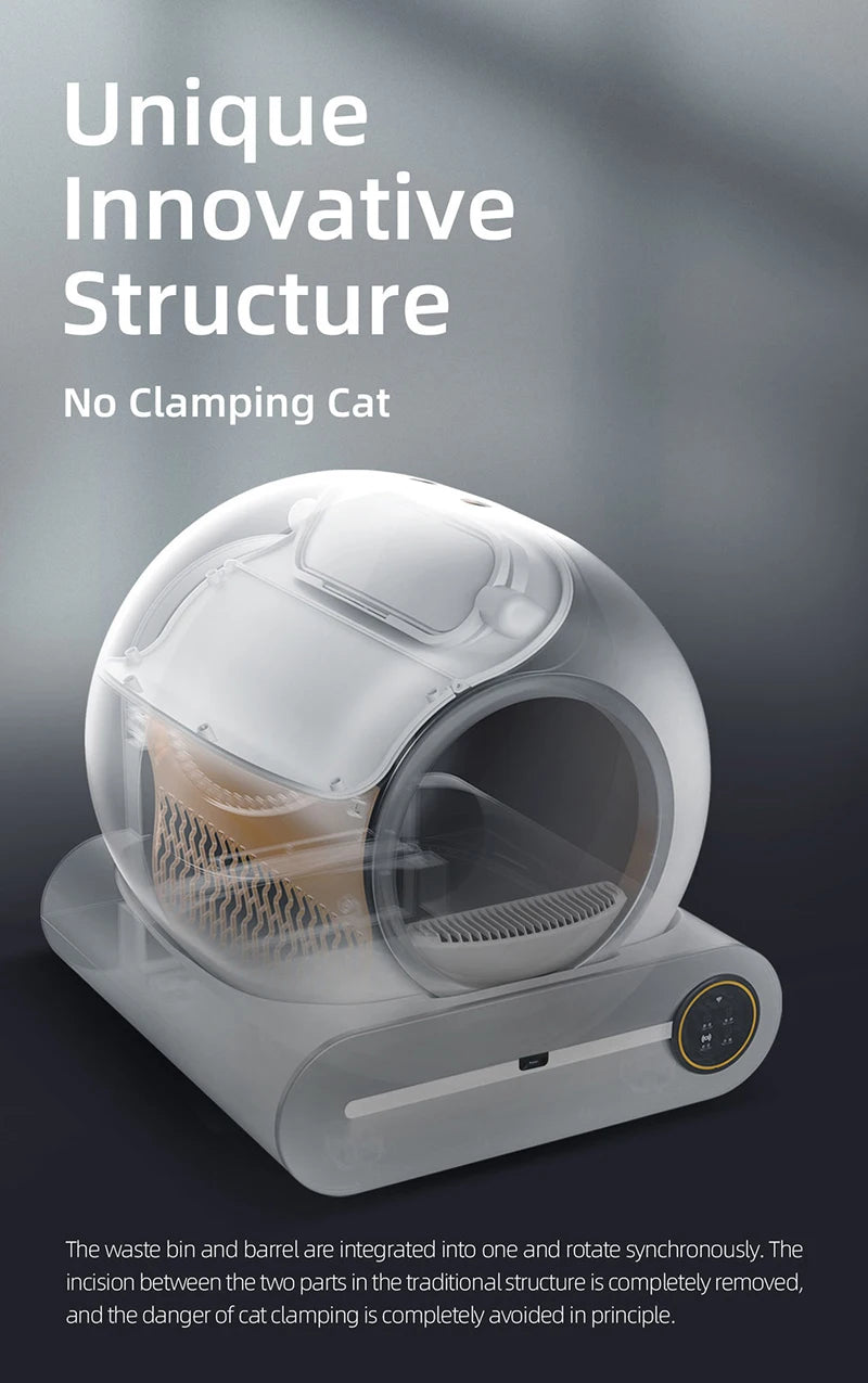Automatic Smart Cat Litter Box Self Cleaning