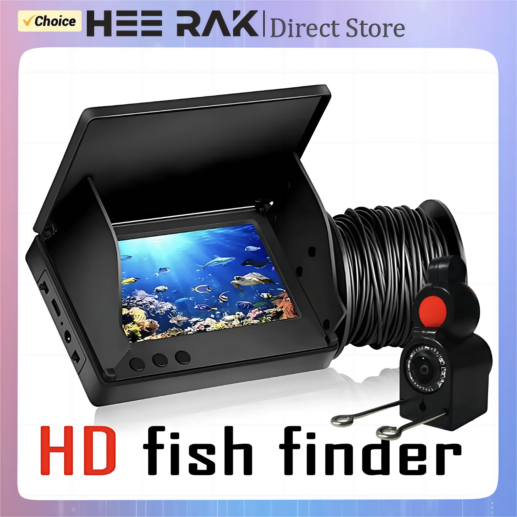 Portable Fish Depth Finder Water Handheld