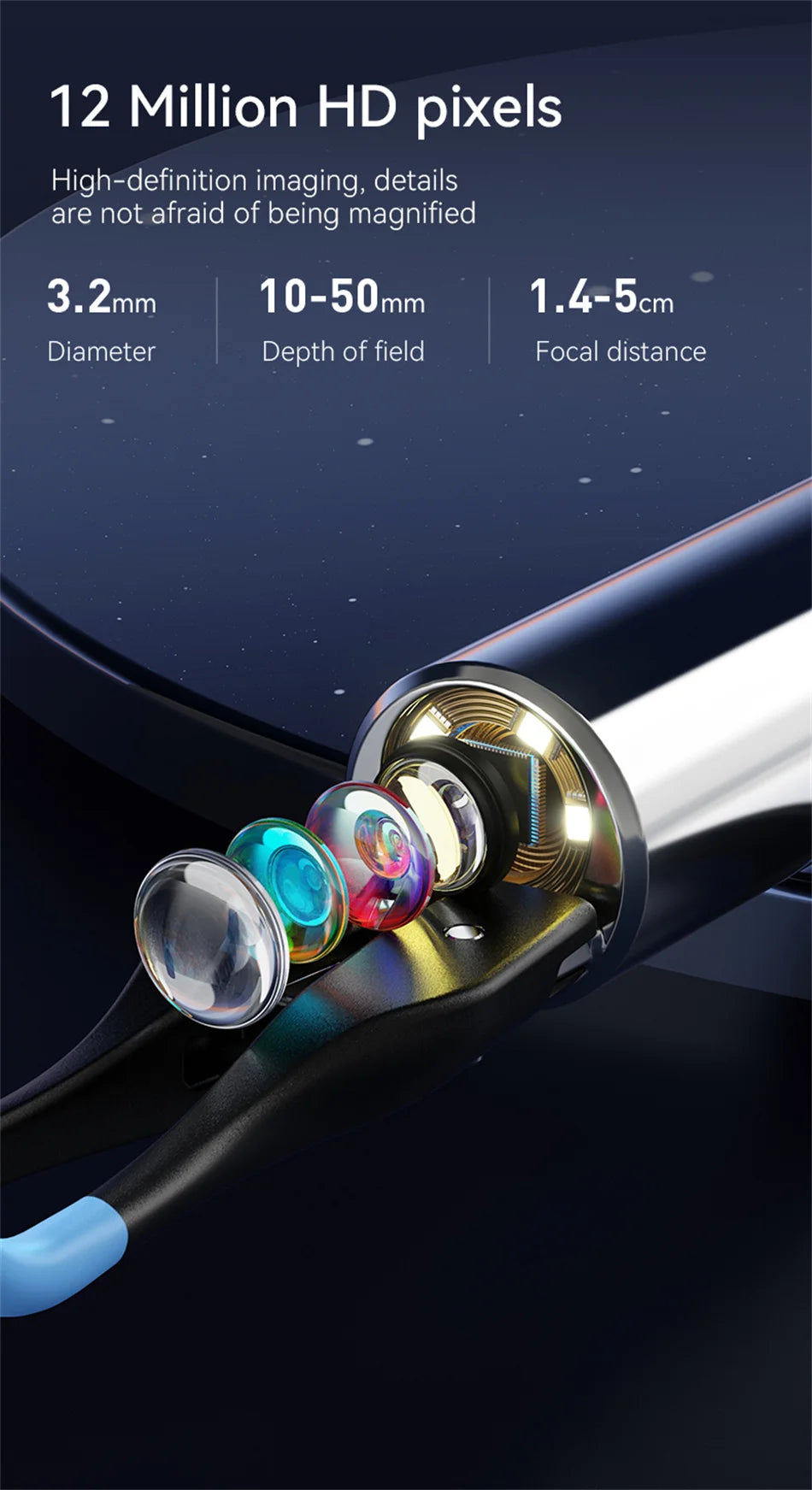 Ear Wax Removal Tool with 12MP Camera