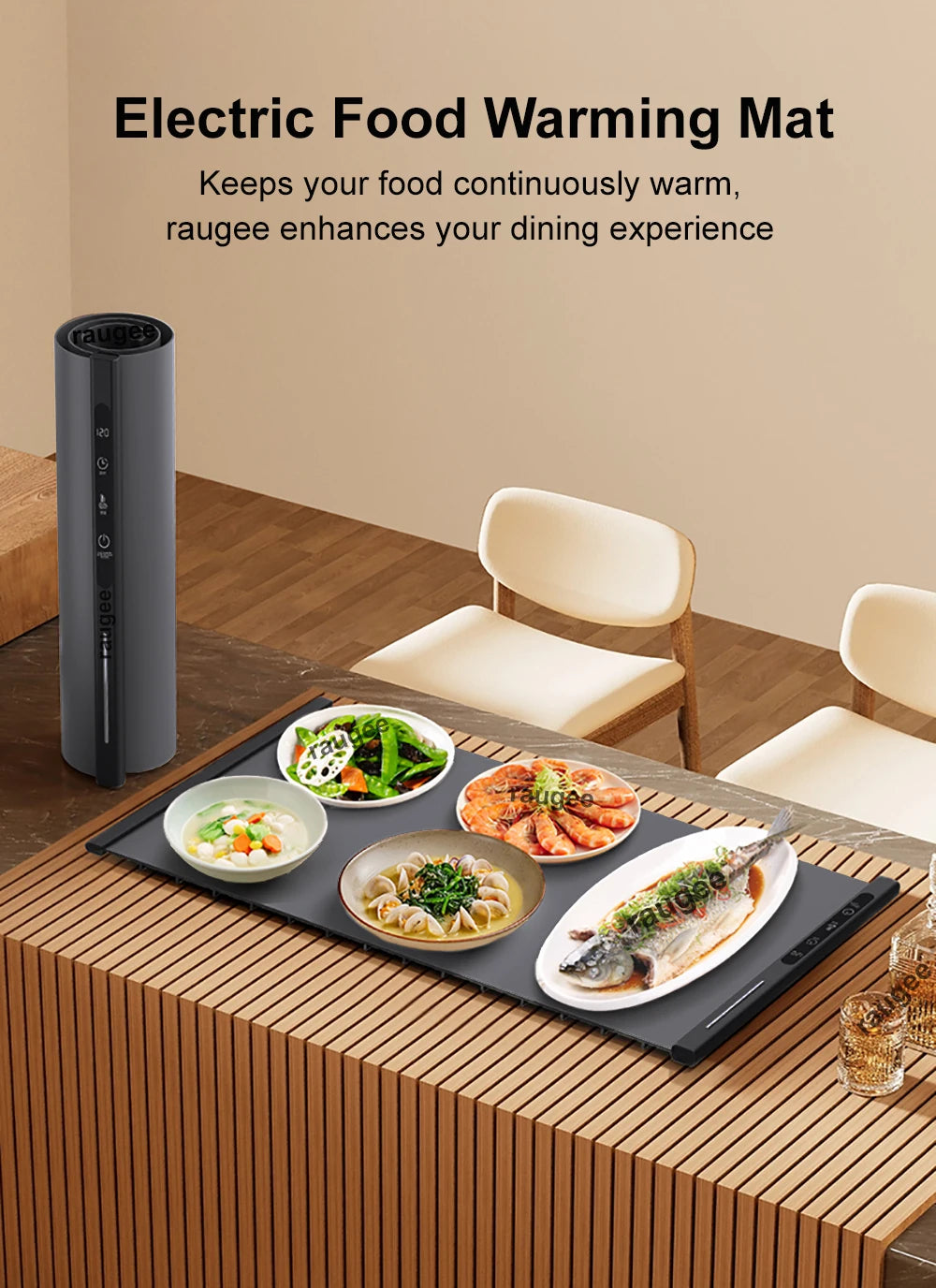 Electric Food Warmer Plate Foldable