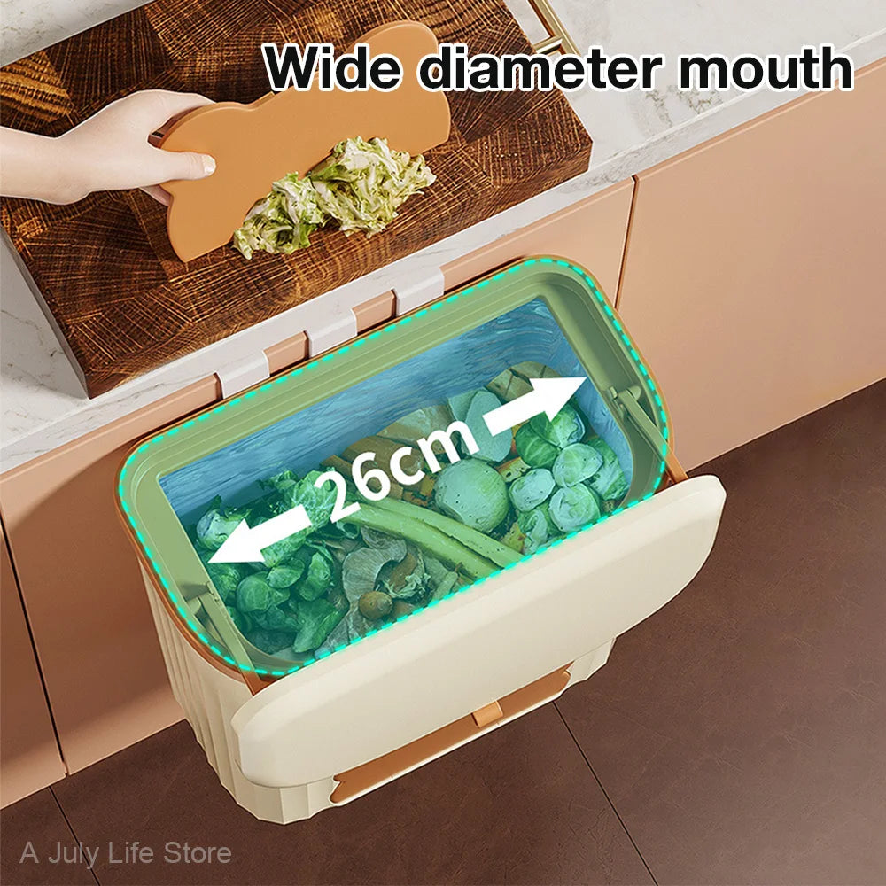 Wall Mounted Trash Can