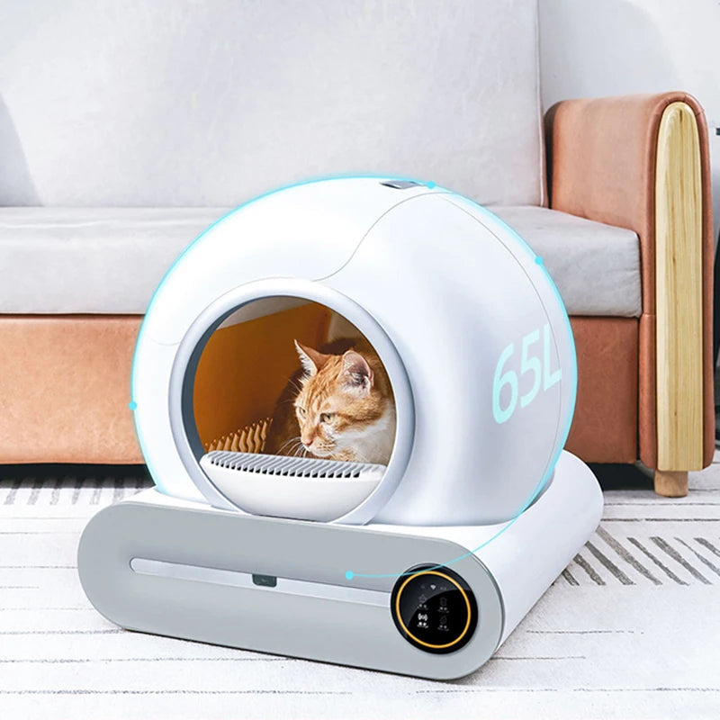 Automatic Smart Cat Litter Box Self Cleaning