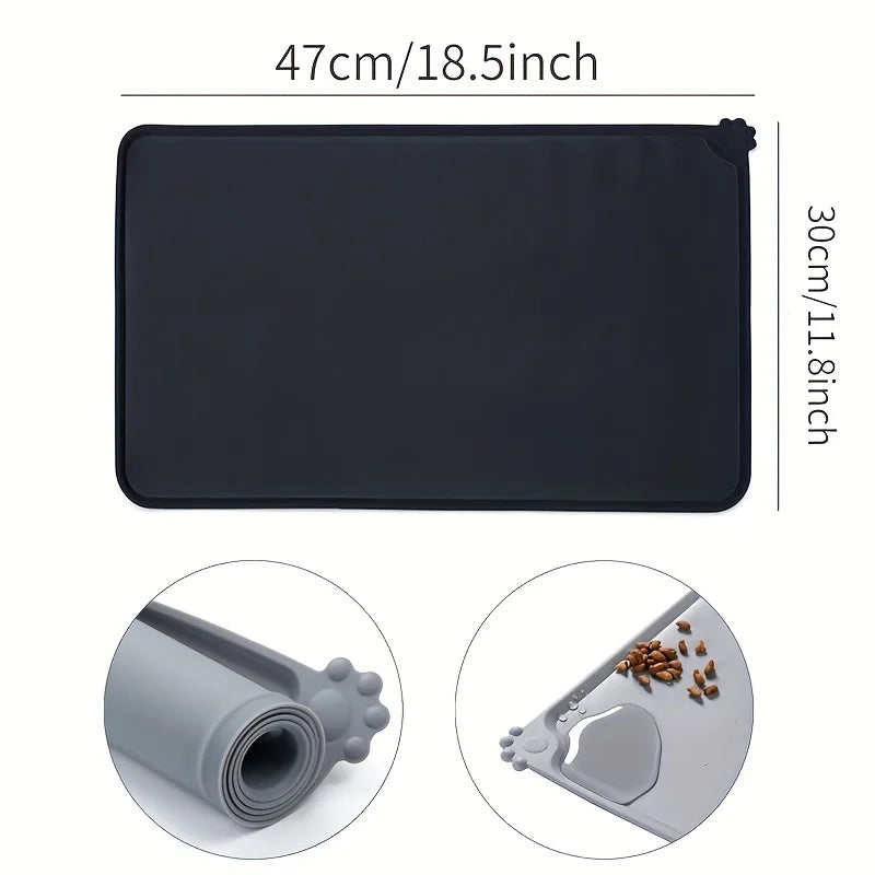 Pet Bowl Food Mat