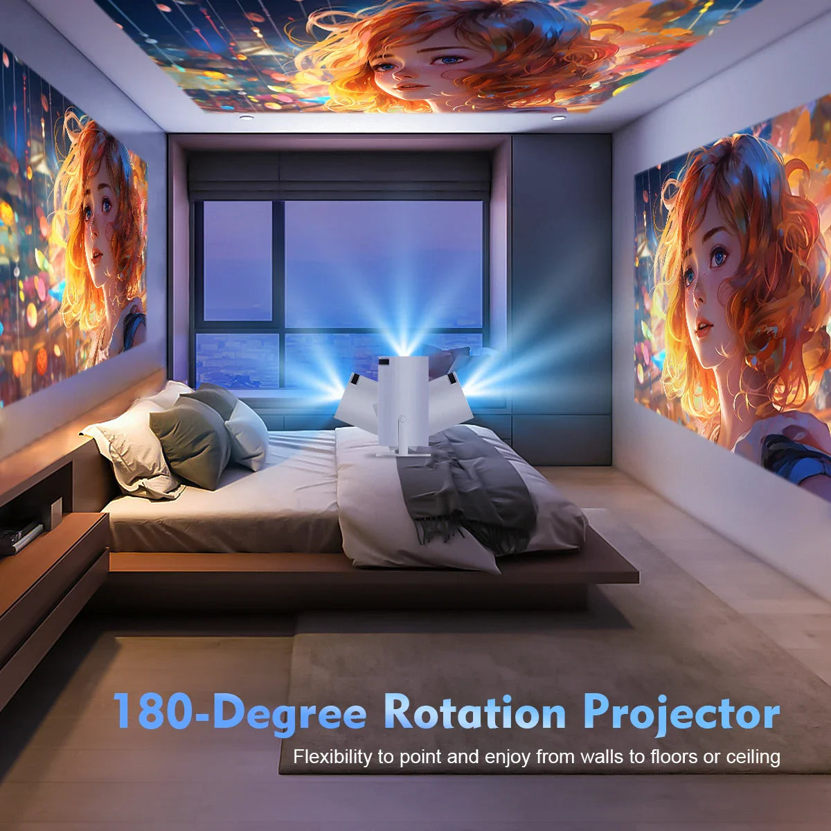 Magicube Home Cinema Projector