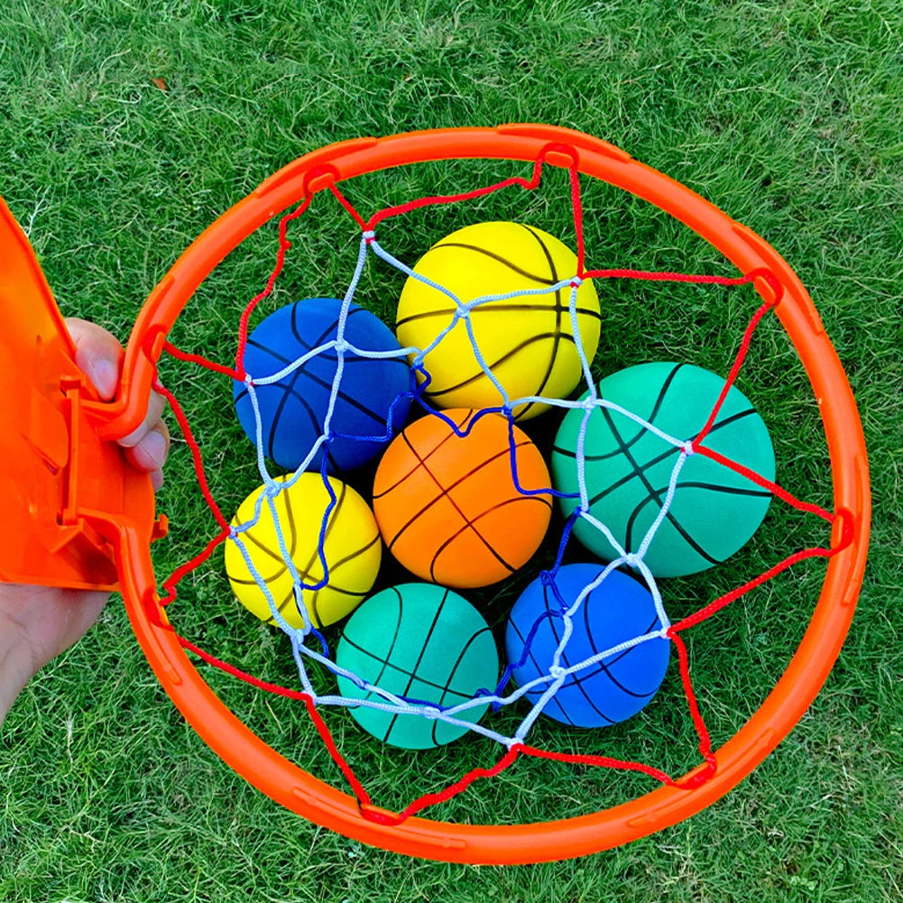 Silent indoor training basketball