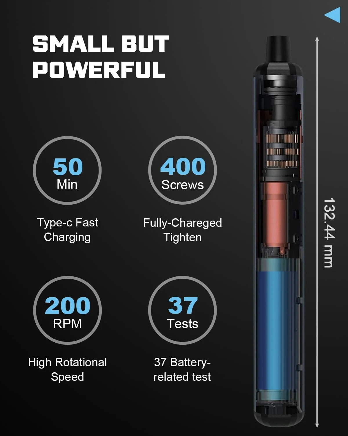 68-in-1 Precision Electric Screwdriver Set