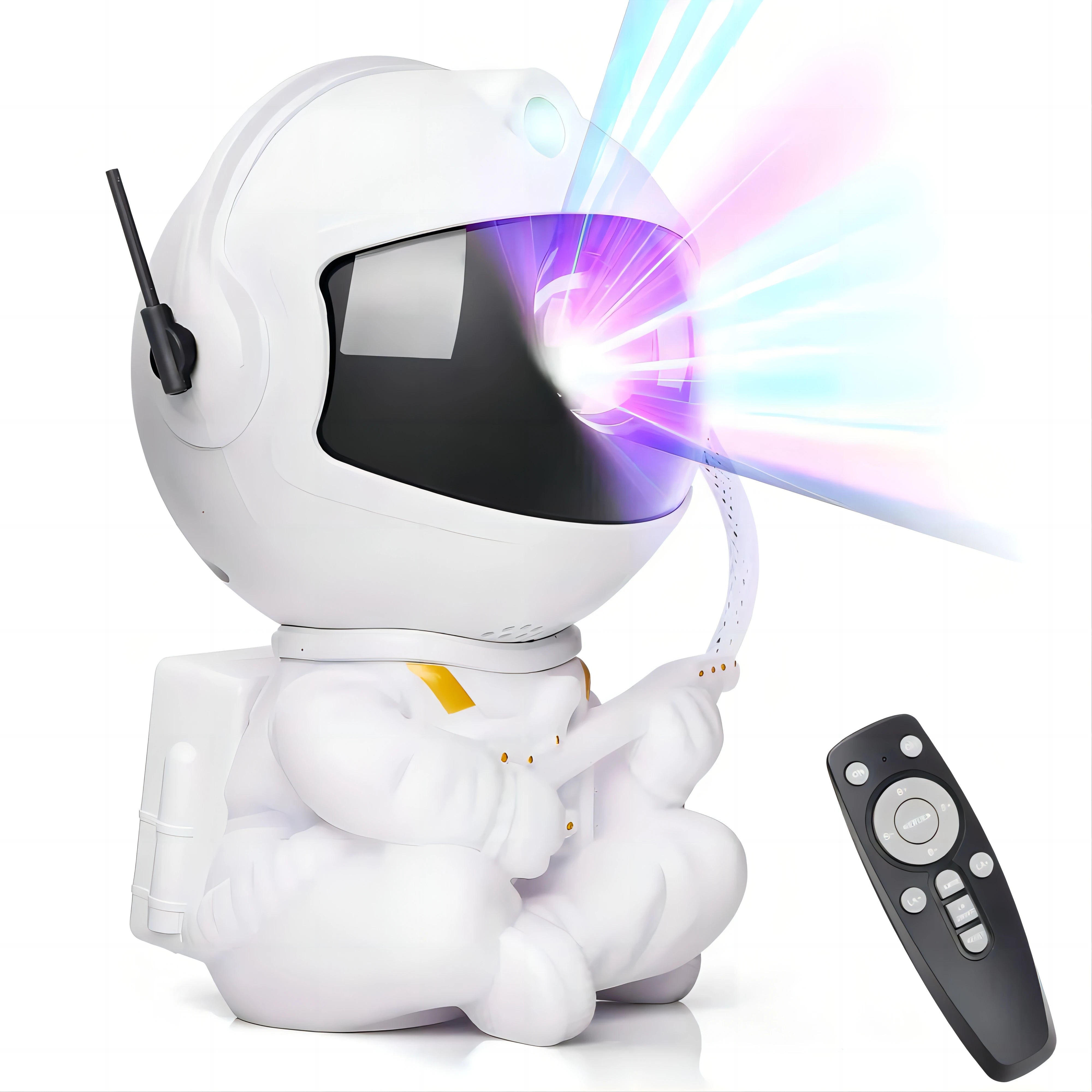 Rocket Astronaut Galaxy Projector Night Light