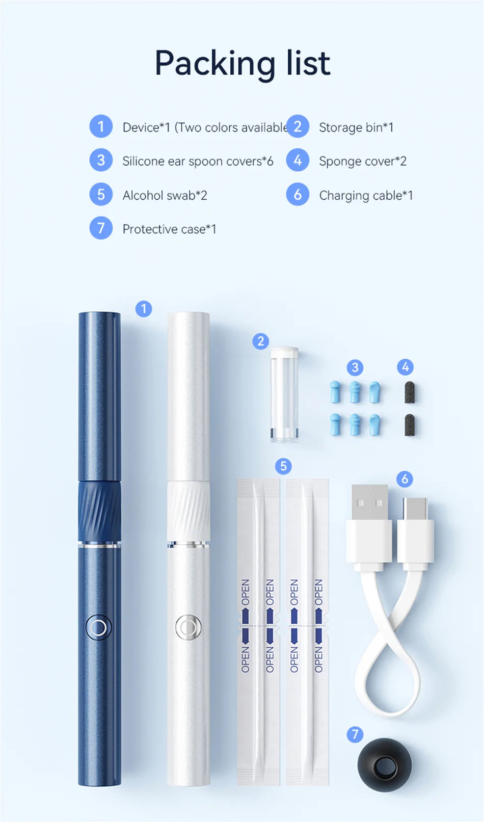 Ear Wax Removal Tool with 12MP Camera