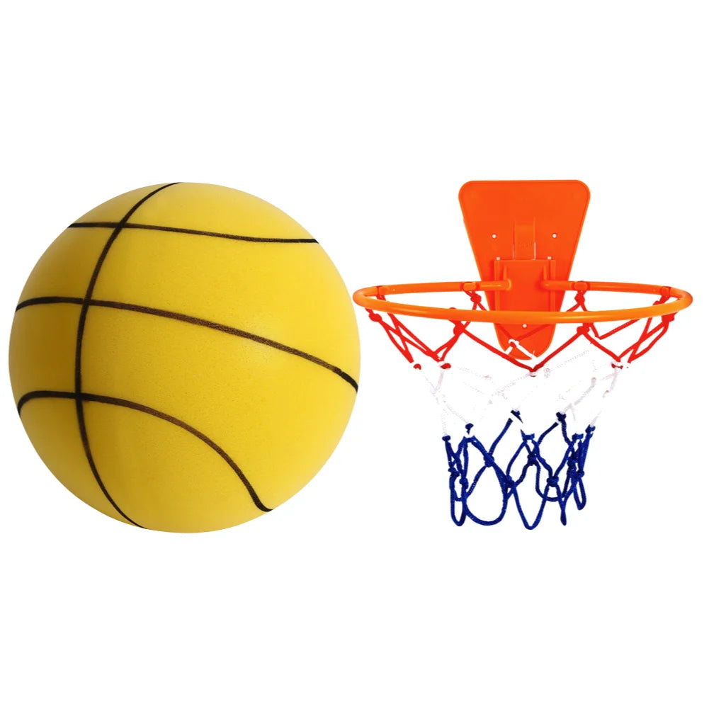 Silent indoor training basketball