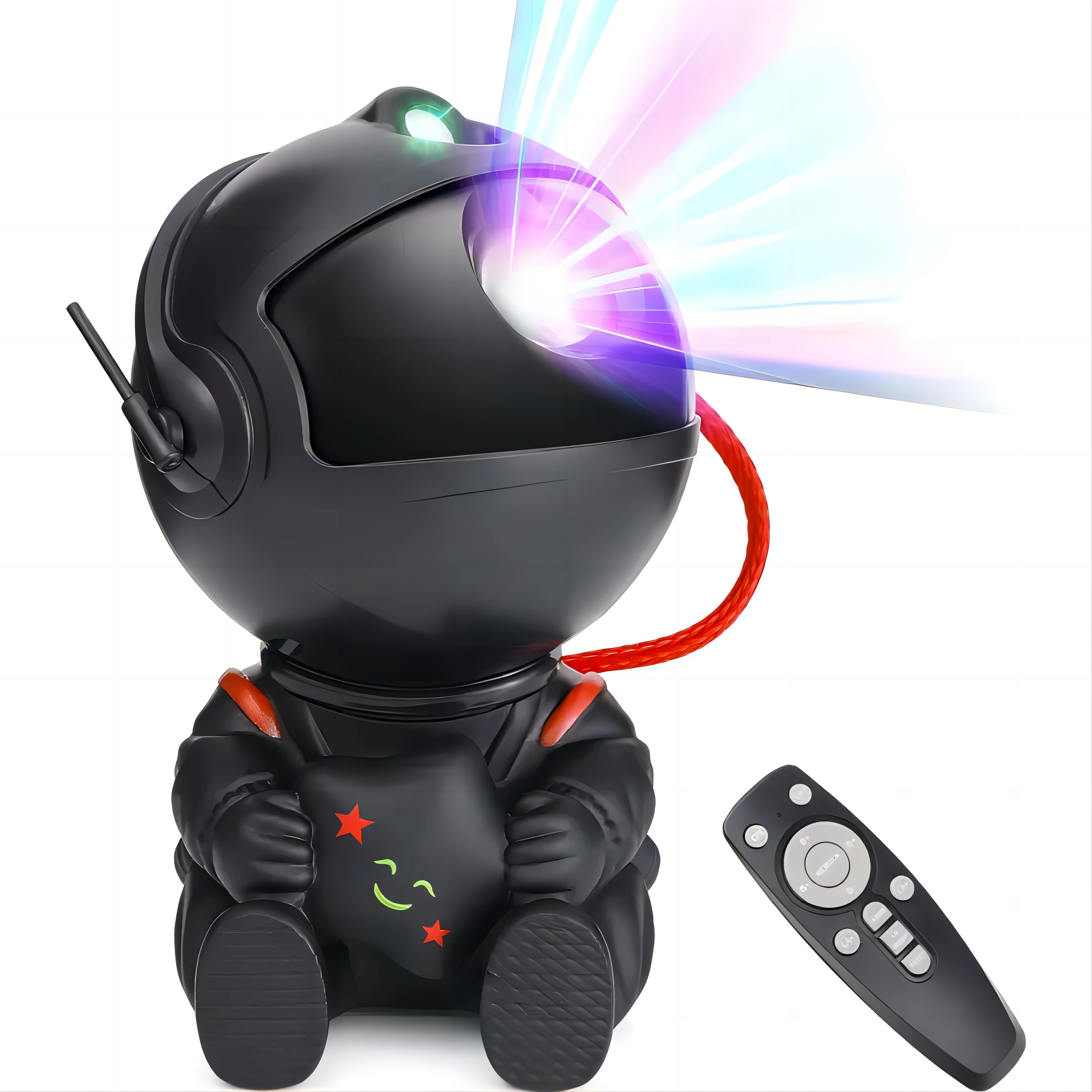 Rocket Astronaut Galaxy Projector Night Light