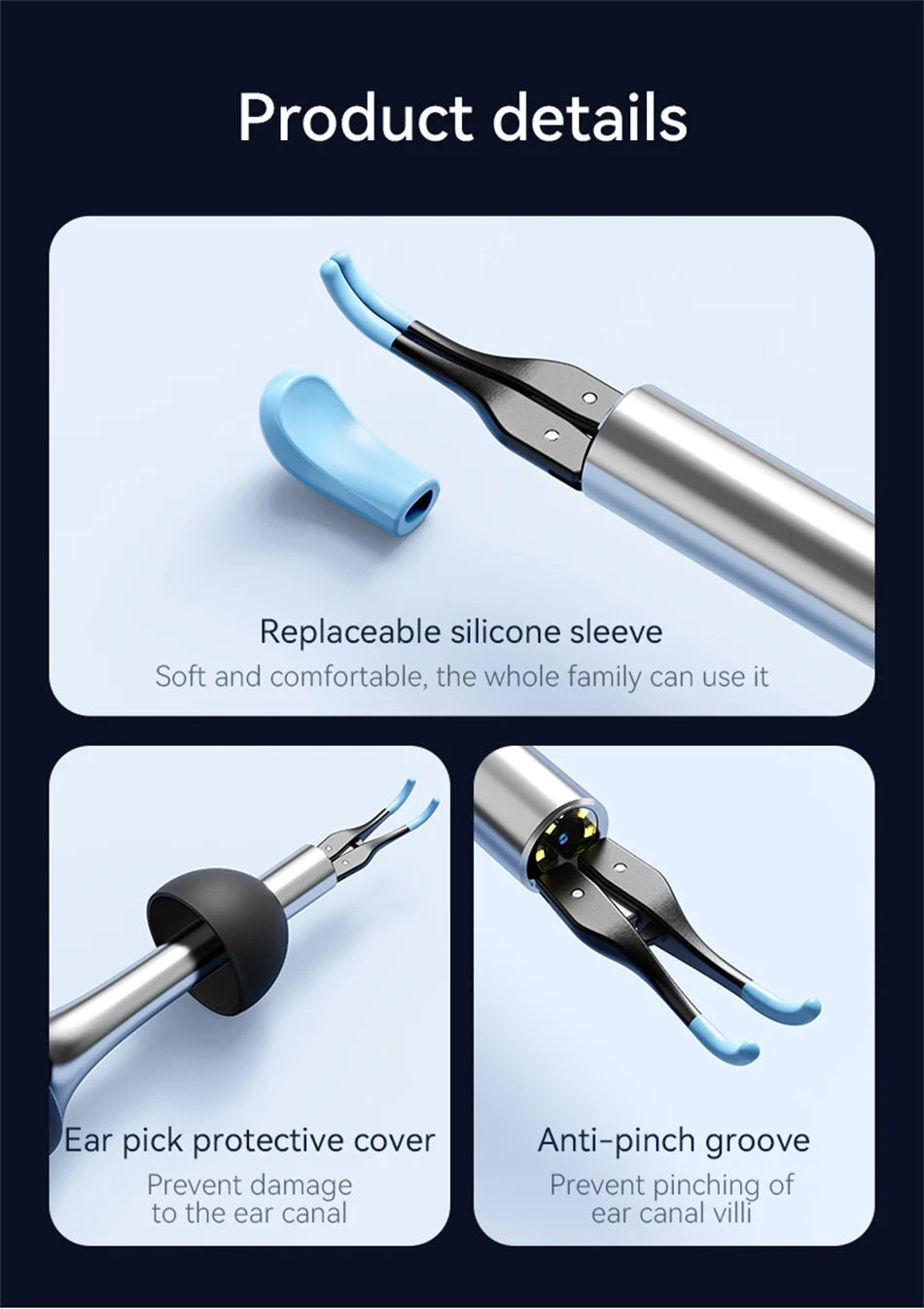 Ear Wax Removal Tool with 12MP Camera