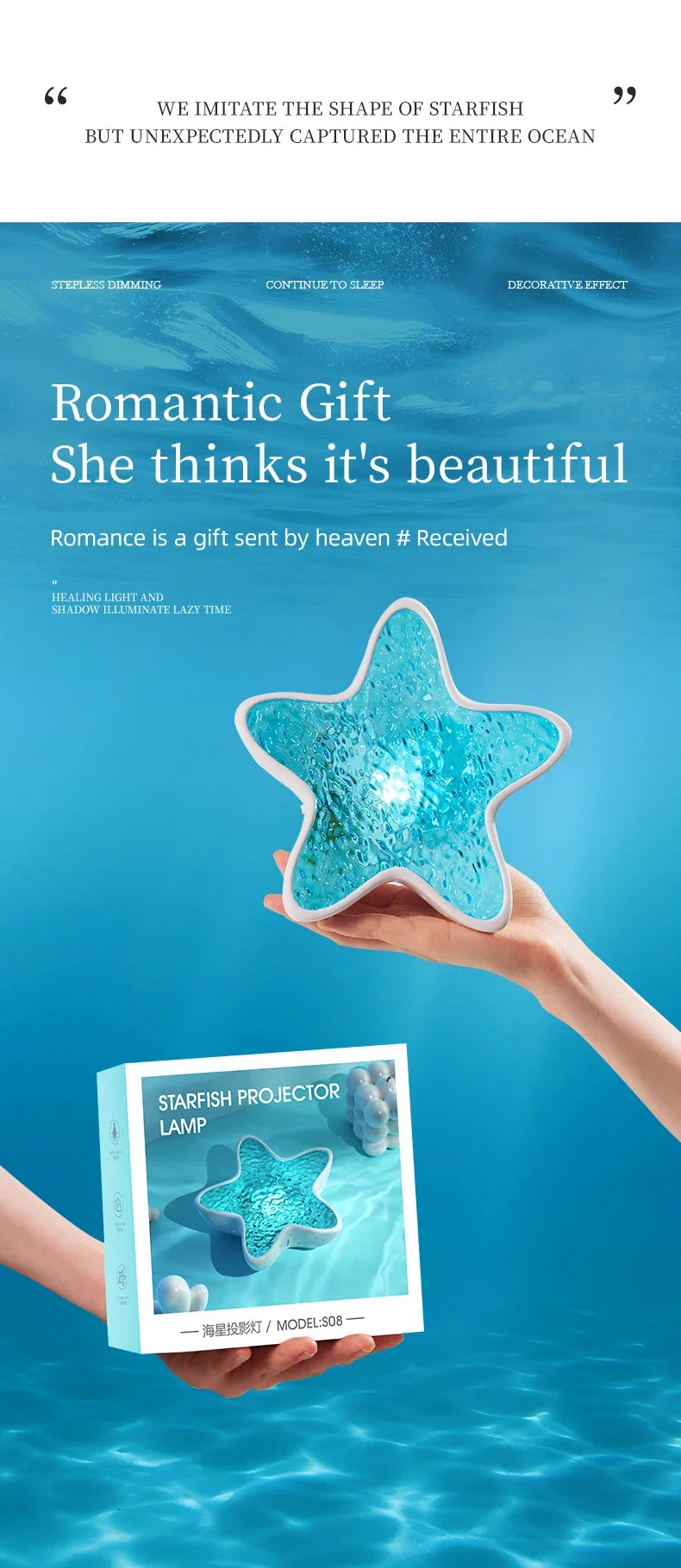 Starfish LED Wave Light