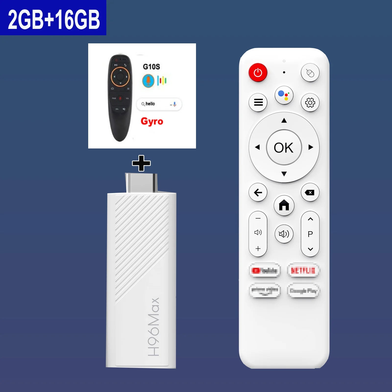 H96 MAX Smart TV Stick