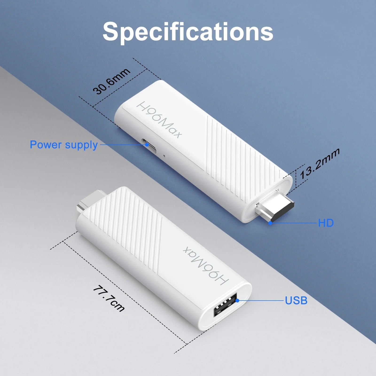 H96 MAX Smart TV Stick