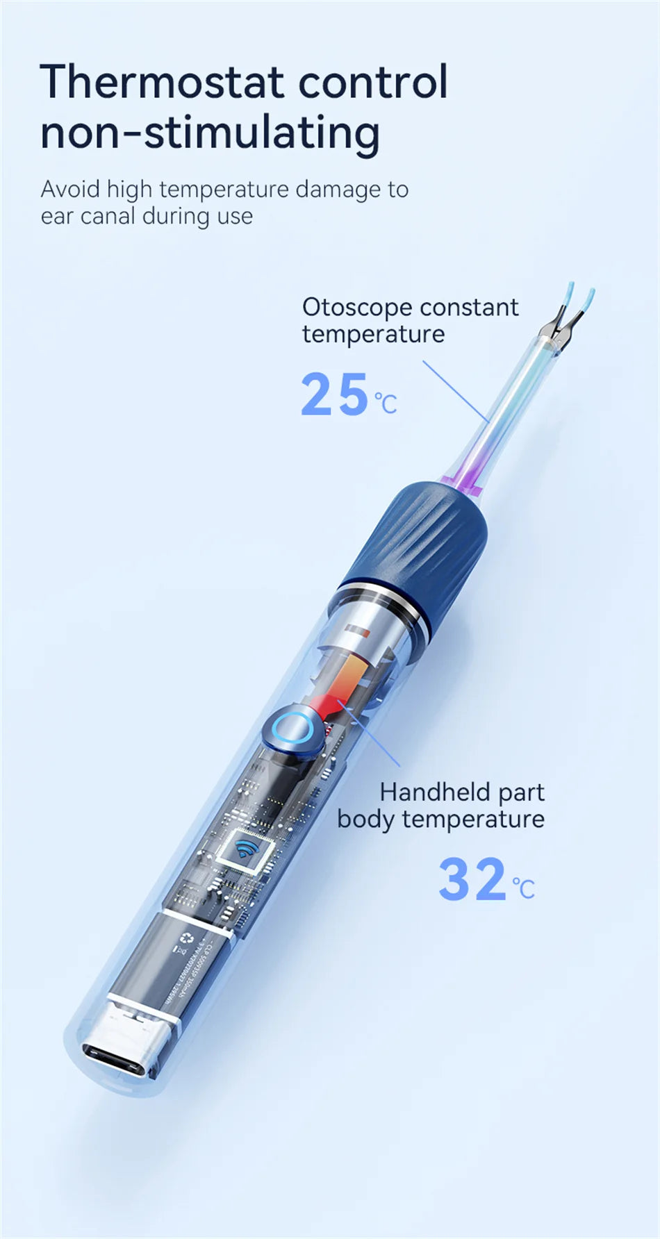 Ear Wax Removal Tool with 12MP Camera