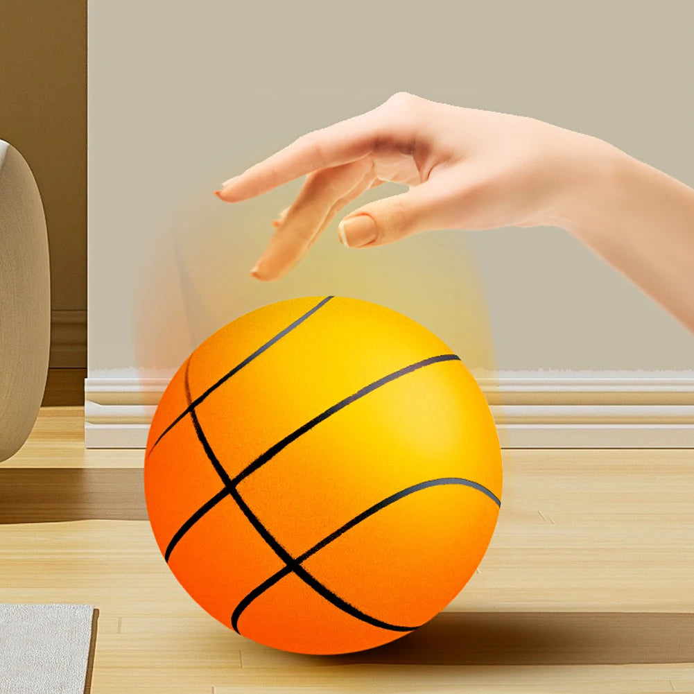 Silent indoor training basketball