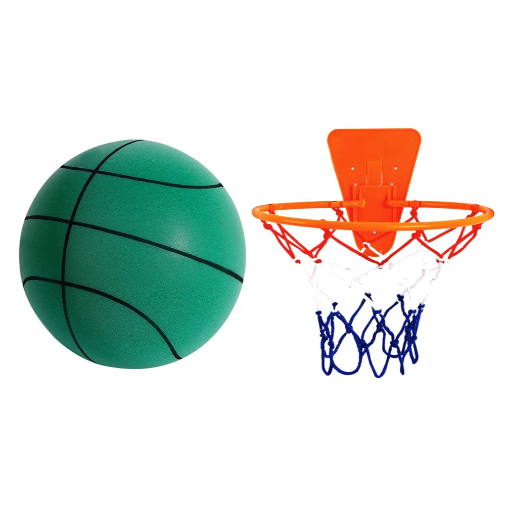 Silent indoor training basketball