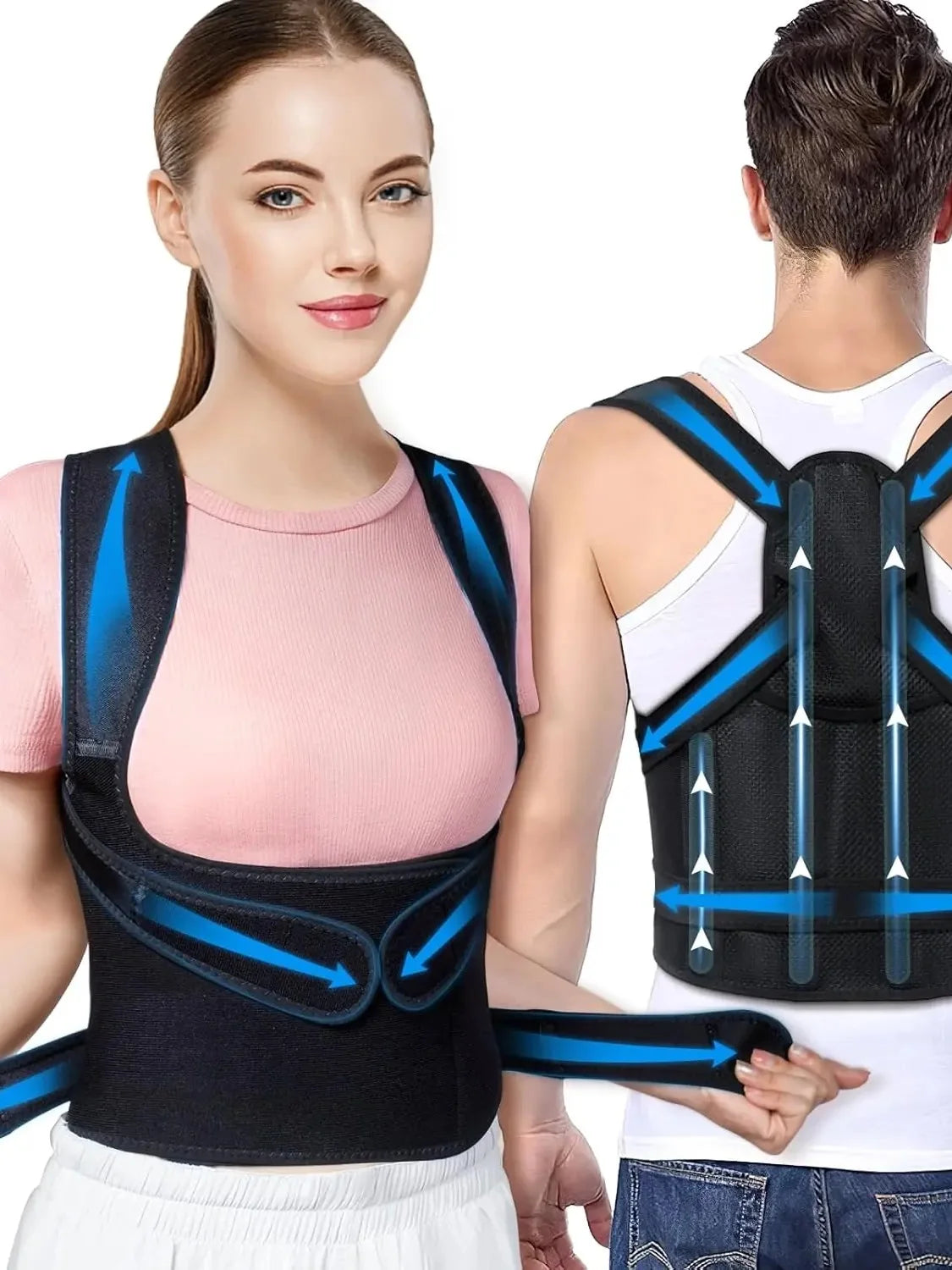 Back Brace Posture Corrector for Women and Men