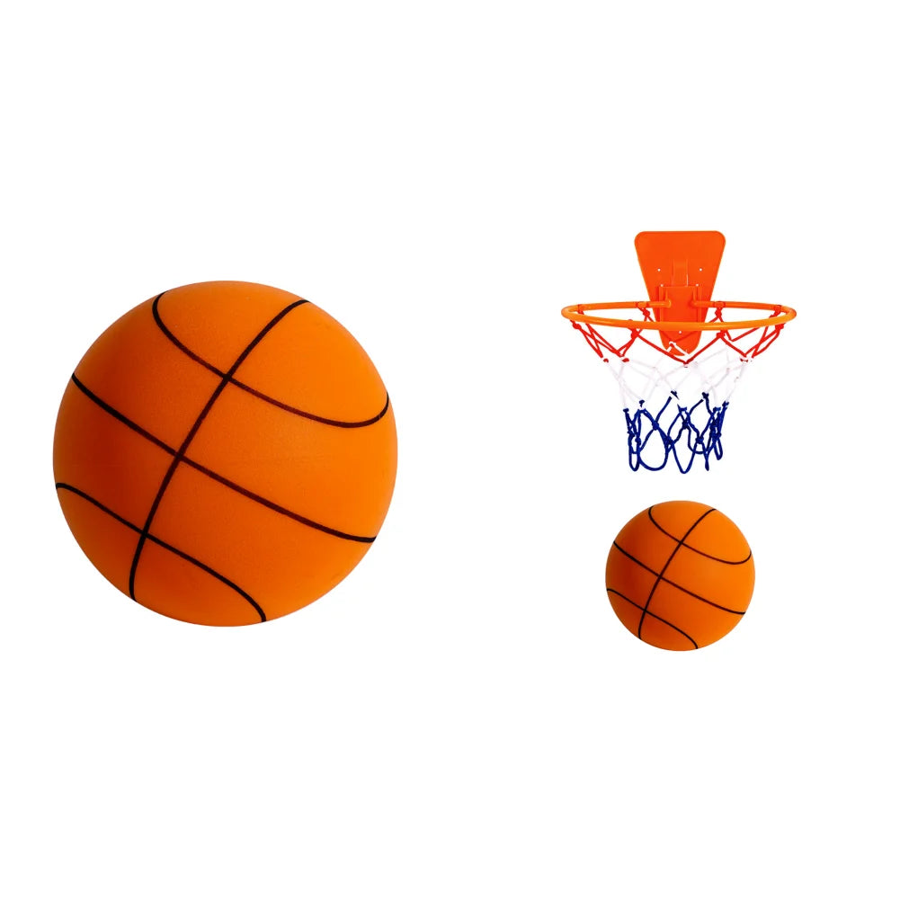 Silent indoor training basketball