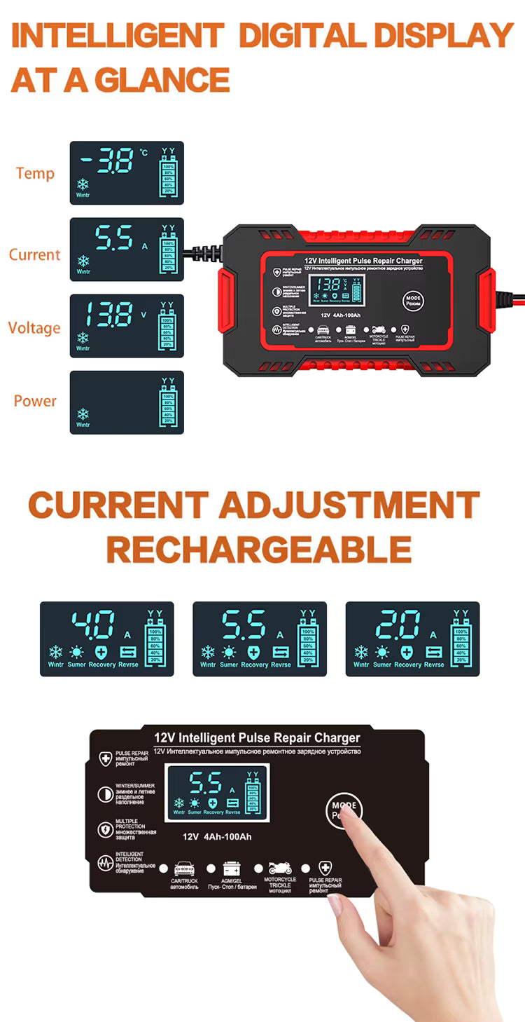 Smart Car Battery Charger