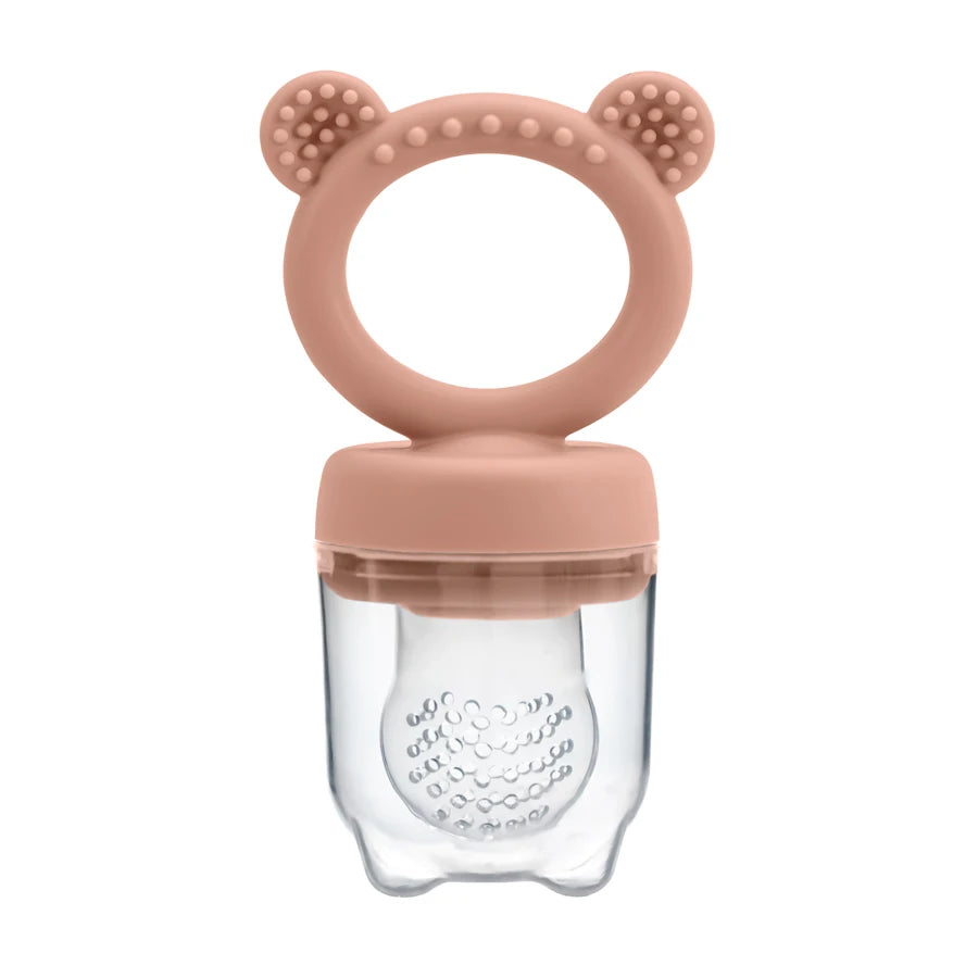 Baby Pacifier Fruit Feeder With Cover Silicone