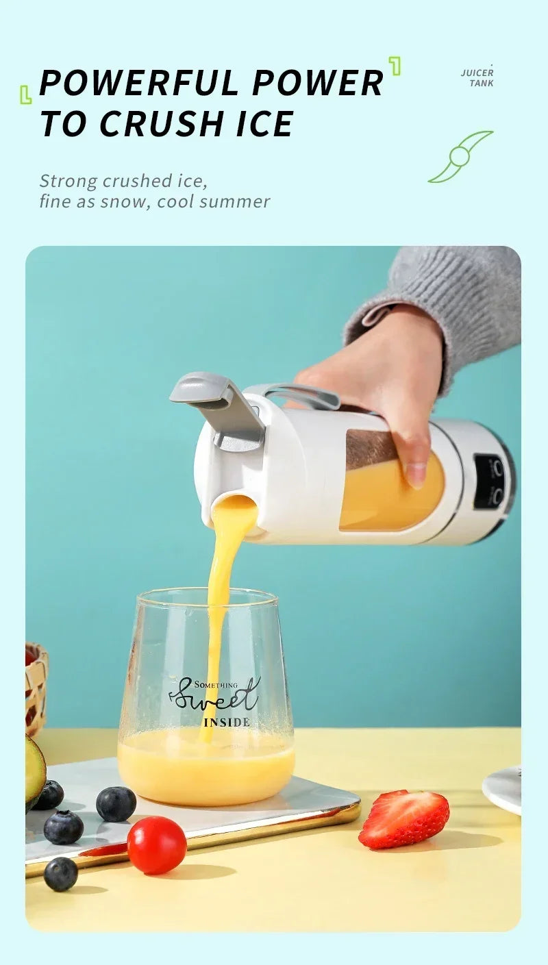 Portable USB Rechargeable Juicer Blender