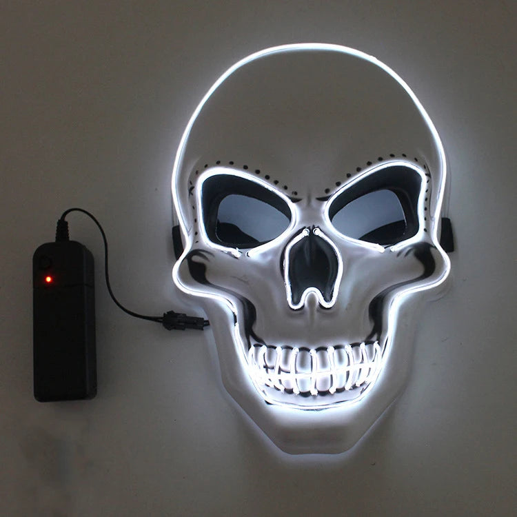 Halloween Horror Skull LED Light Mask