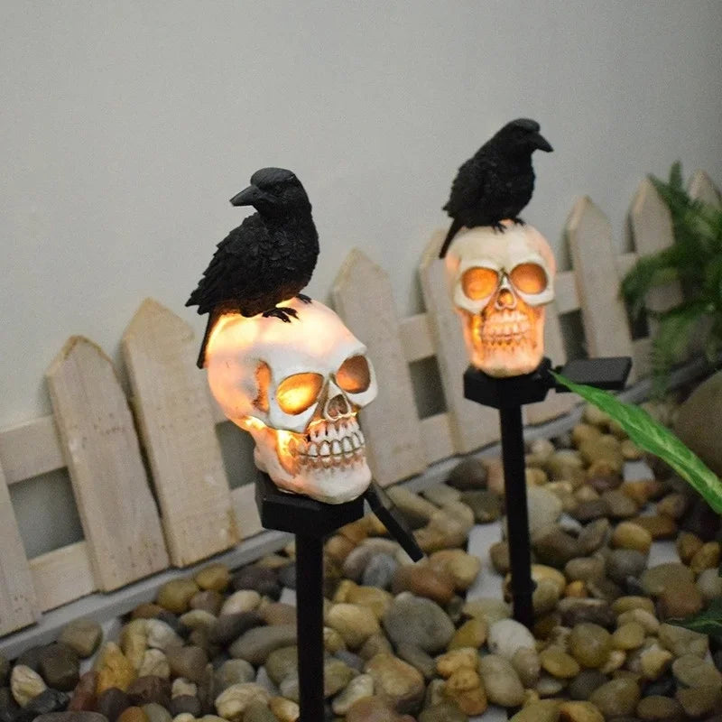 Halloween Outdoor Light Skeleton Decoration