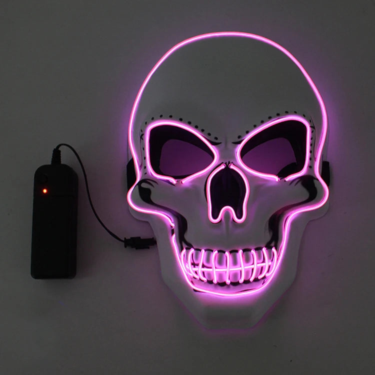 Halloween Horror Skull LED Light Mask