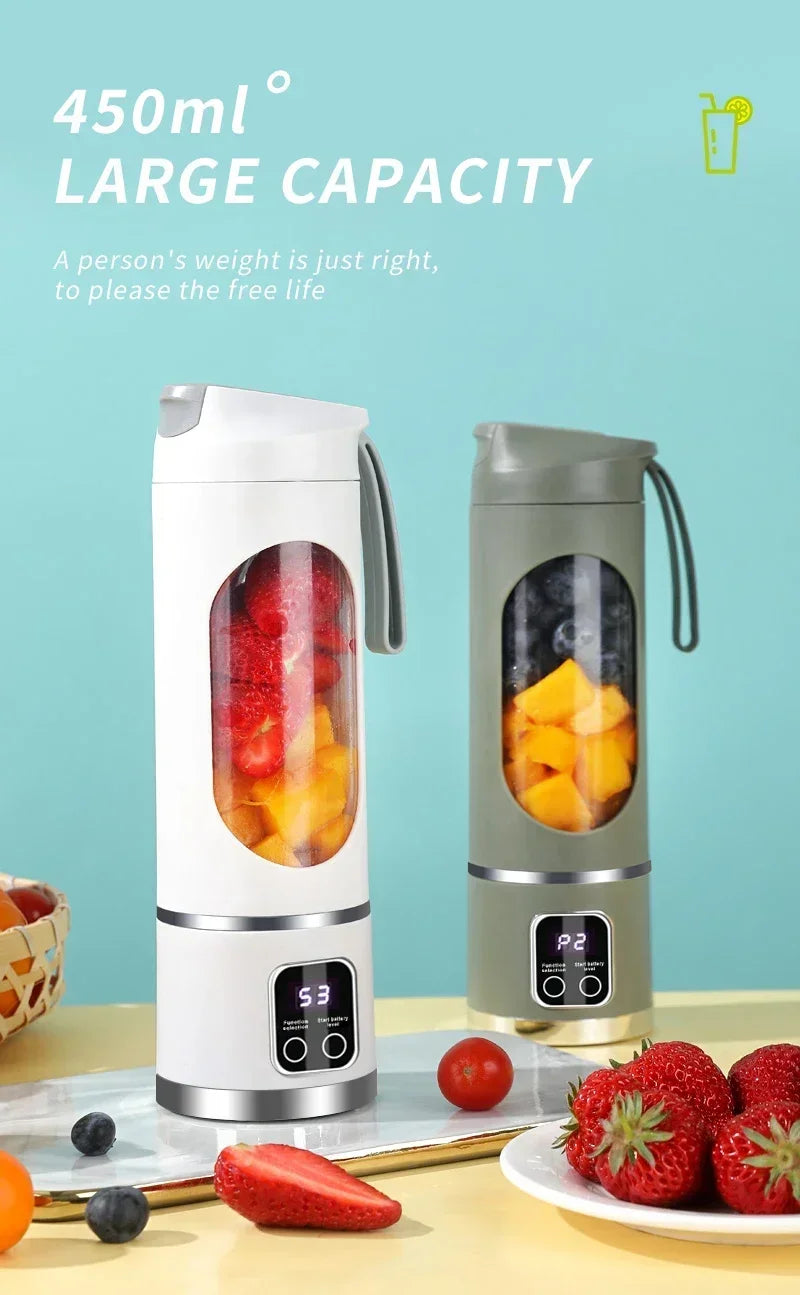 Portable USB Rechargeable Juicer Blender