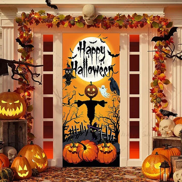 Halloween  horror door cover