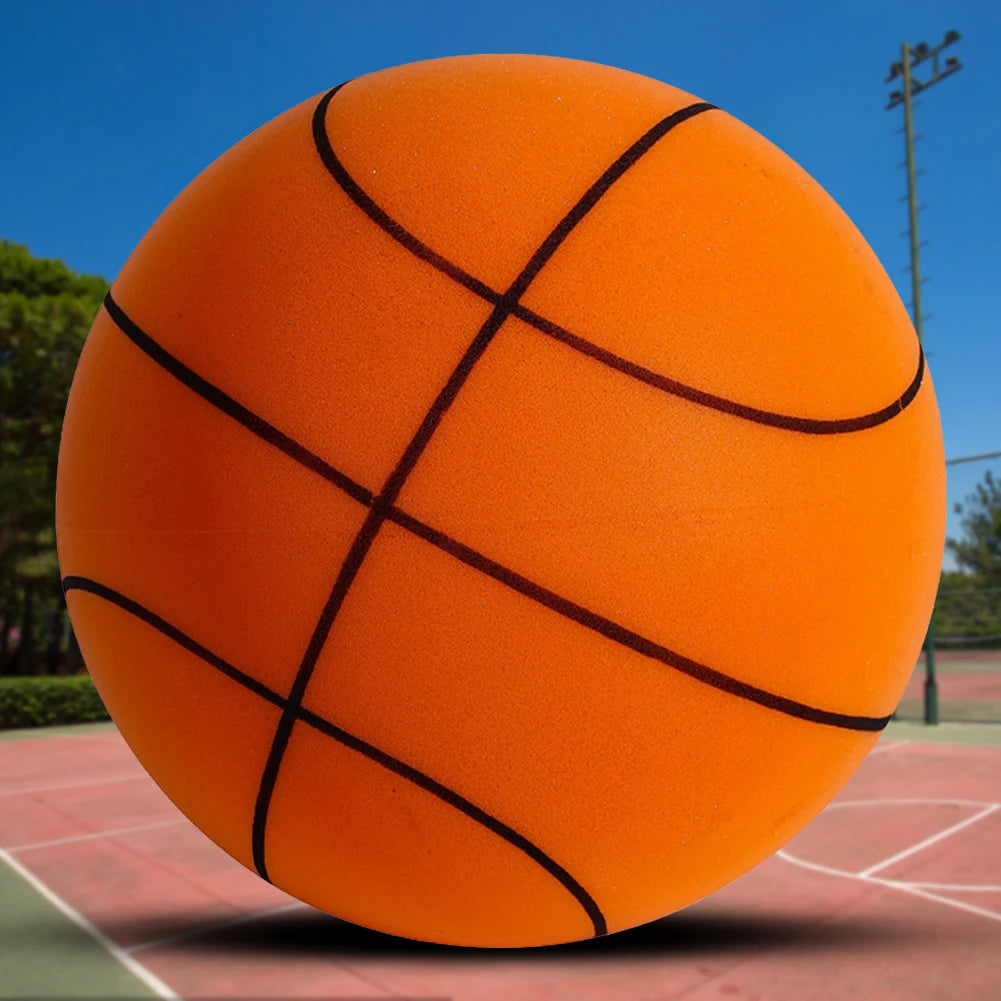 Silent indoor training basketball