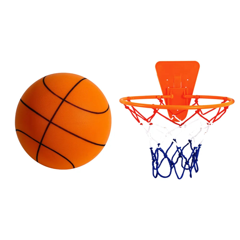 Silent indoor training basketball