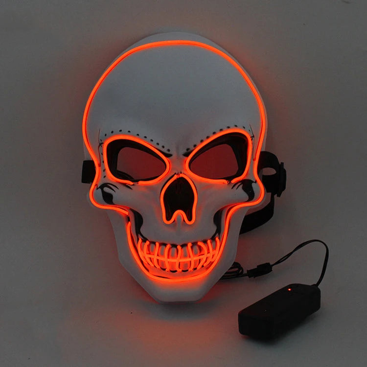 Halloween Horror Skull LED Light Mask