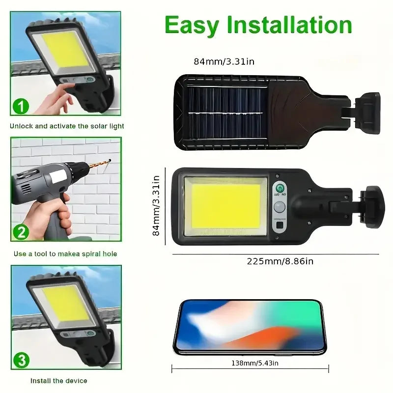 Solar Motion Sensor Lights