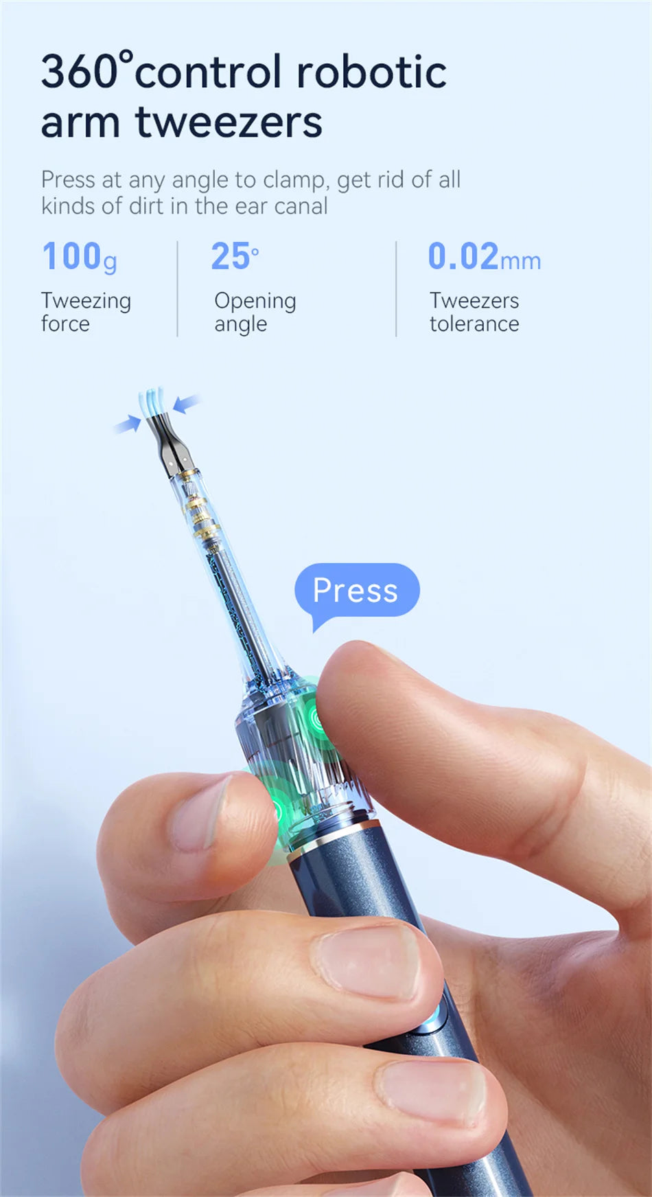 Ear Wax Removal Tool with 12MP Camera