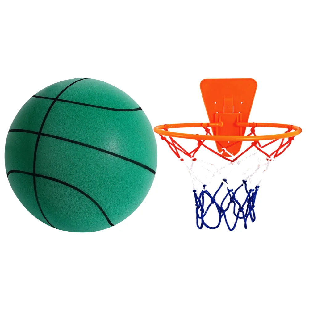 Silent indoor training basketball