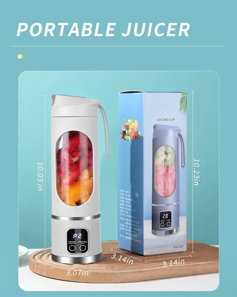 Portable USB Rechargeable Juicer Blender