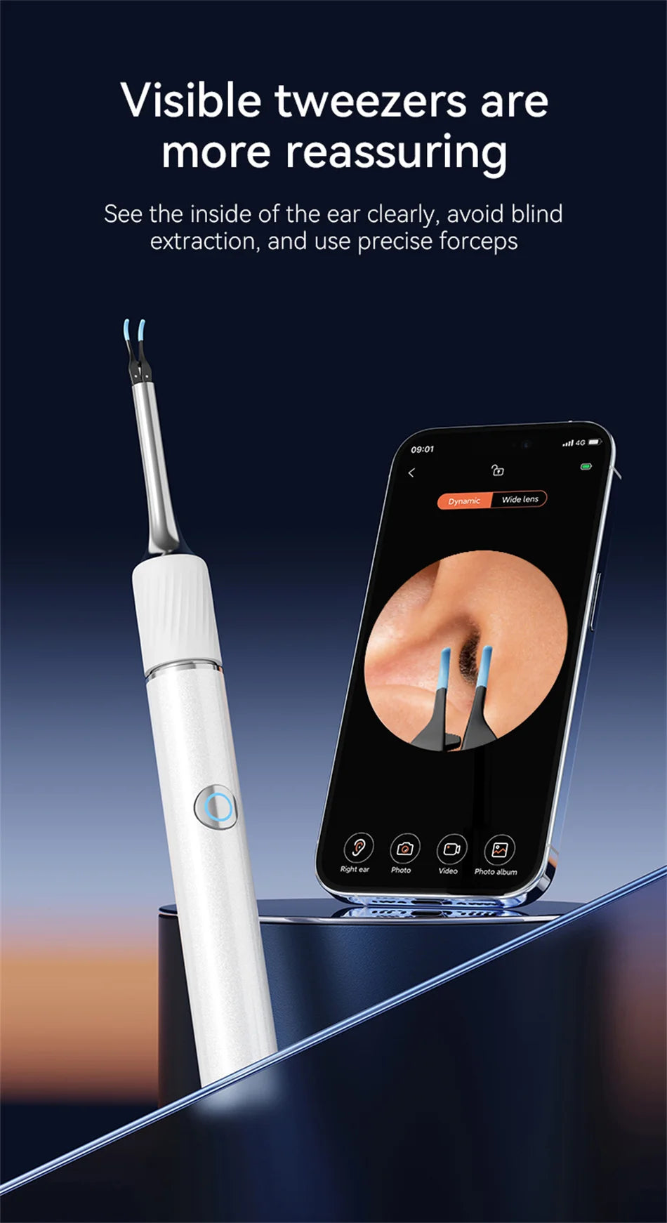 Ear Wax Removal Tool with 12MP Camera