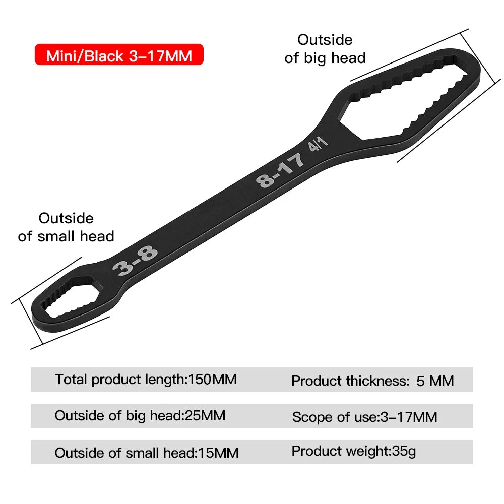 8-22mm Universal Torx Wrench Adjustable