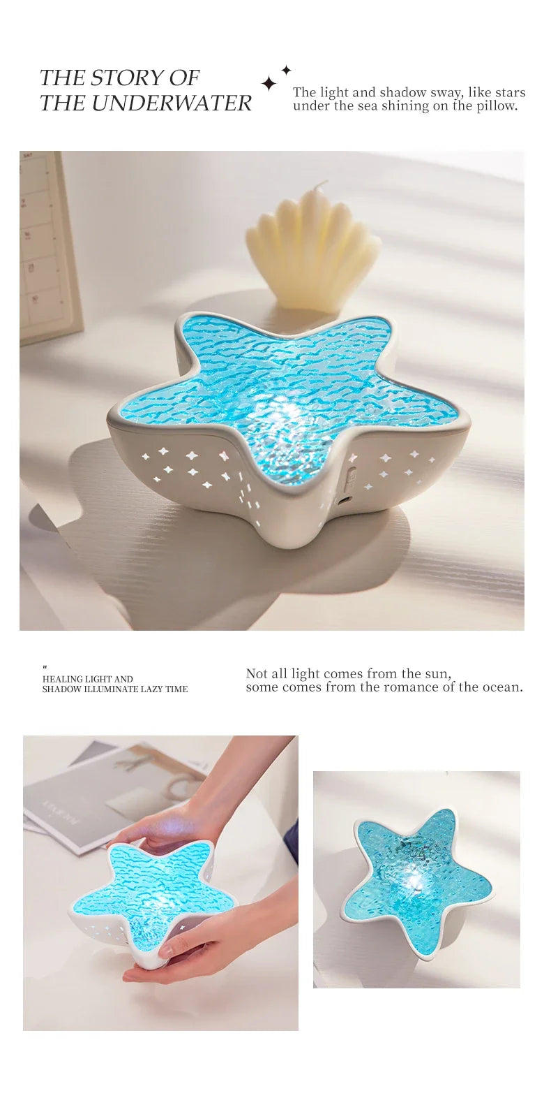 Starfish LED Wave Light