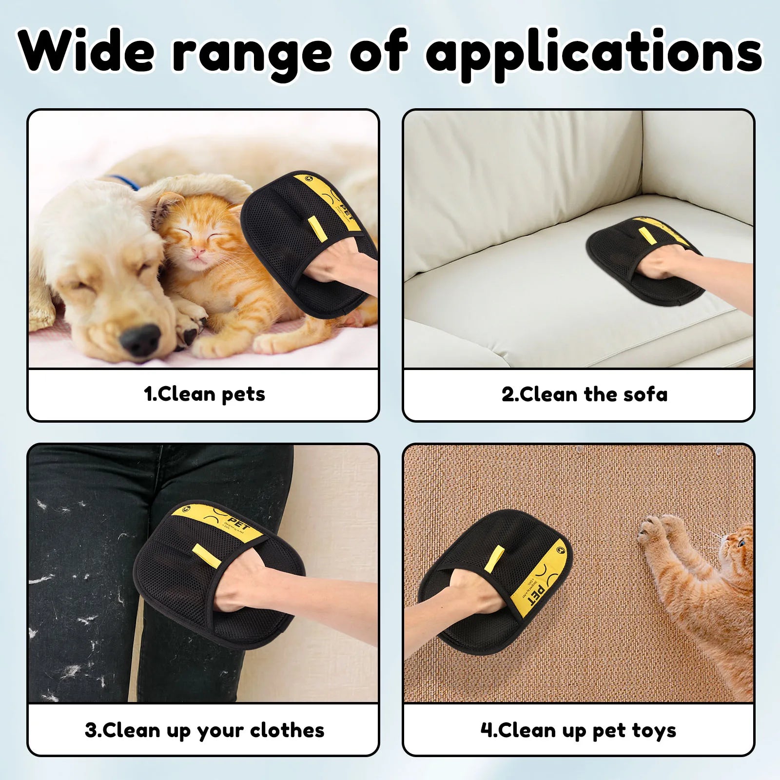PetPal Hair Removal Gloves