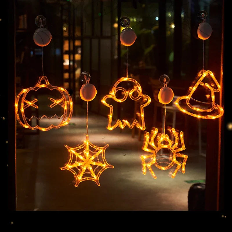 Halloween Decoration  Ghost Halloween Window Light