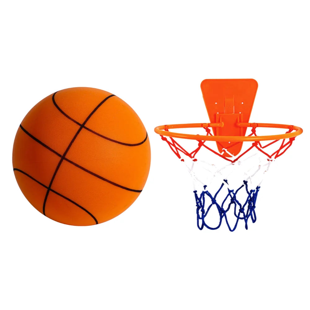 Silent indoor training basketball