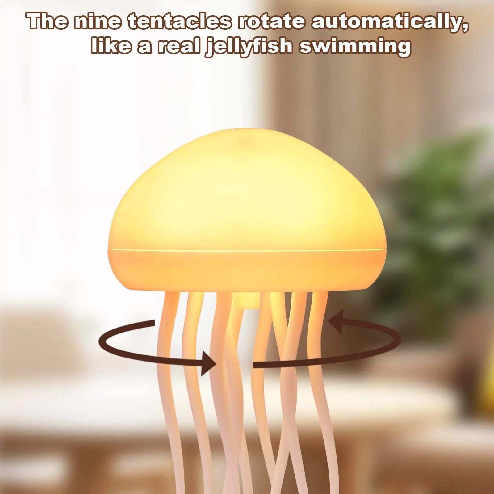 Jellyfish Lamp with Dancing Legs