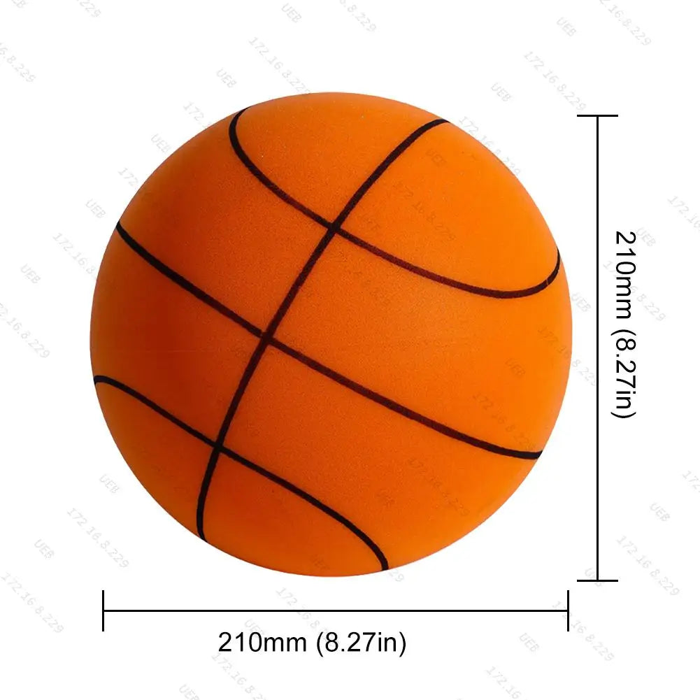Silent indoor training basketball