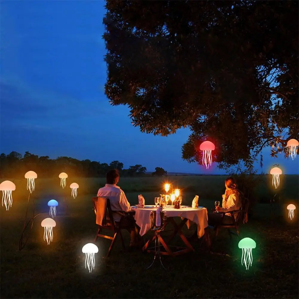 Jellyfish Lamp with Dancing Legs